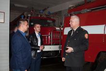 Вінницьке вище професійне училище Львівського державного університету безпеки життєдіяльності відвідав підполковник повітової інспекції надзвичайних ситуацій Румунії - Константін Арвінте