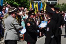 Ректор Університету привітав випускників Львівського ліцею з підвищеною військово-фізичною підготовкою імені Героїв Крут