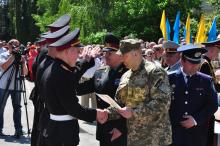 Ректор Університету привітав випускників Львівського ліцею з підвищеною військово-фізичною підготовкою імені Героїв Крут