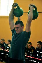 В рамках «Спартакіади ЛДУБЖД 2015-2016 » відбулися змагання з гирьового спорту 