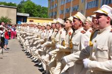 Ректор Університету привітав випускників Львівського ліцею з підвищеною військово-фізичною підготовкою імені Героїв Крут