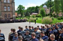 Працівники Університету, курсанти та студенти вшанували хвилиною мовчання своїх колег, які загинули на Львівщині