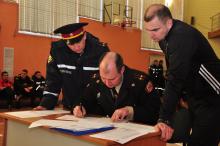 В рамках «Спартакіади ЛДУБЖД 2015-2016 » відбулися змагання з гирьового спорту 