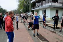 Курсанти   продовжують опановувати навики популярного у всьому світі напрямку спорту кросфіт 