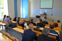 Зустріч почесного доктора Алана Флауверса з професорсько-викладацьким складом Університету