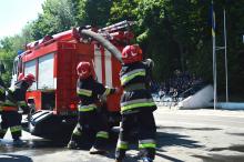 В рамках спартакіади  2015-2016  на навчально-спортивному комплексі Університету відбулися змагання з пожежно-прикладного спорту  