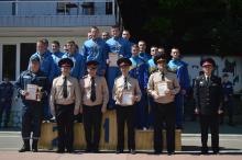 В рамках спартакіади  2015-2016  на навчально-спортивному комплексі Університету відбулися змагання з пожежно-прикладного спорту  