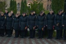 Курсанти університету долучилися до Загальнонаціональної хвилини мовчання та громадської акції «Запали свічку пам’яті»