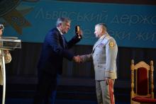 Урочиста Академія з нагоди святкування Дня народження Львівського державного університету безпеки життєдіяльності на сцені Львівського національного академічного театру опери та балету імені Соломії Крушельницької