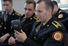 Випробування пожежних тепловізорів на «Вогневому модулі» ЛДУБЖД Випробування пожежних тепловізорів на «Вогневому модулі» ЛДУБЖД