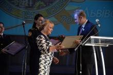 Урочиста Академія з нагоди святкування Дня народження Львівського державного університету безпеки життєдіяльності на сцені Львівського національного академічного театру опери та балету імені Соломії Крушельницької