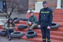 Ректорат, науково-педагогічний колектив, курсанти та студенти вшанували нетлінну пам'ять Героїв Небесної Сотні