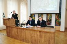 Представники управління оповіщення, телекомунікацій та інформаційних технологій ДСНС України зустрілись з курсантами та студентами, які навчаються за спеціальністю «Кібербезпека»