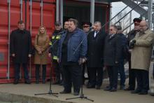 На базі Навчально-тренувального полігону Університету відкрили багатофункціональний тренажер для практичної підготовки рятувальників