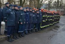 На базі Навчально-тренувального полігону Університету відкрили багатофункціональний тренажер для практичної підготовки рятувальників