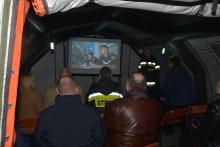 На базі Навчально-тренувального полігону Університету відкрили багатофункціональний тренажер для практичної підготовки рятувальників