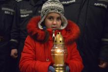 Віфлеємський Вогонь Миру в університетському храмі