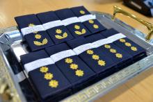 Офіцерам Університету присвоїли чергові спеціальні звання Офіцерам Університету присвоїли чергові спеціальні звання