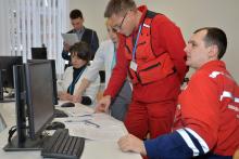 У рамках командно-штабних навчань продовжується ініціалізація нових завдань для штабу ліквідації НС У рамках командно-штабних навчань продовжується ініціалізація нових завдань для штабу ліквідації НС