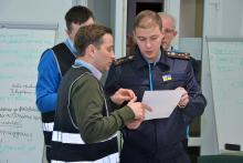 У рамках командно-штабних навчань продовжується ініціалізація нових завдань для штабу ліквідації НС У рамках командно-штабних навчань продовжується ініціалізація нових завдань для штабу ліквідації НС