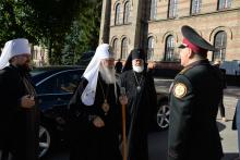 З нагоди святкування Дня рятувальника Львівський державний університет безпеки життєдіяльності відвідав Святійший Патріарх Київський та всієї Руси-України Філарет