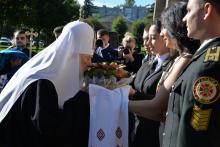 З нагоди святкування Дня рятувальника Львівський державний університет безпеки життєдіяльності відвідав Святійший Патріарх Київський та всієї Руси-України Філарет