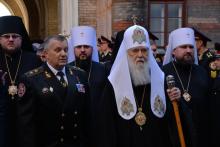 З нагоди святкування Дня рятувальника Львівський державний університет безпеки життєдіяльності відвідав Святійший Патріарх Київський та всієї Руси-України Філарет