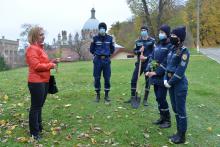 Курсанти-екологи взяли участь у акції до Міжнародного дня запобігання експлуатації навколишнього середовища під час війни і збройних конфліктів (International of the Environment in War and Armed Conflicts