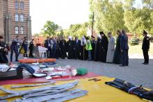 З нагоди святкування Дня рятувальника Львівський державний університет безпеки життєдіяльності відвідав Святійший Патріарх Київський та всієї Руси-України Філарет