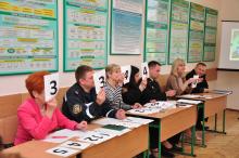 Кафедрою права та менеджменту у сфері цивільного захисту організовано та проведено інтелектуально-розважальну гру «Брейн-ринг»