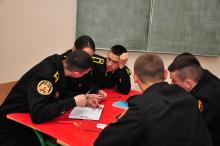 Кафедрою права та менеджменту у сфері цивільного захисту організовано та проведено інтелектуально-розважальну гру «Брейн-ринг»