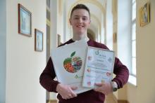 Студент Університету став переможцем конкурсу проєктів компанії «T.B.Fruit» Студент Університету став переможцем конкурсу проєктів компанії «T.B.Fruit»