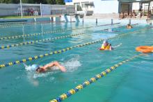 Юні рятуваники вправляються у пошуково-рятувальних роботах на воді