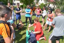 Юні рятуваники вправляються у пошуково-рятувальних роботах на воді