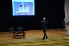 27 лютого в нашому Університеті відбулася зустріч із Романом Дерегою на тему «Вибухові публічні виступи» 27 лютого в нашому Університеті відбулася зустріч із Романом Дерегою на тему «Вибухові публічні виступи»