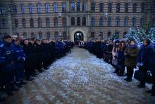 День Гідності та Свободи відзначили у Львівському державному університеті безпеки життєдіяльності