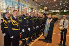 В Університеті відбулись урочистості з нагоди складання Присяги служби цивільного захисту першокурсниками та Дня знань. 