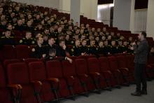 У рамках вивчення дисципліни "Основи іміджелогії", в Університеті відбулась зустріч з ведучим, шоуменом та організатором різнопланових подій У рамках вивчення дисципліни "Основи іміджелогії", в Університеті відбулась зустріч з ведучим, шоуменом та організатором різнопланових подій