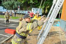 Завершальний день змагань юних рятувальників "Школа Безпеки"