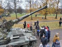 Курсанти ЛДУ БЖД проходять навчання на базі центру розмінування Рятувального департаменту Естонії Курсанти ЛДУ БЖД проходять навчання на базі центру розмінування Рятувального департаменту Естонії
