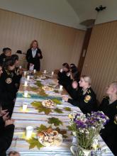 Курсанти Університету обговорили театральну виставу "Святомиколаївський вечір"