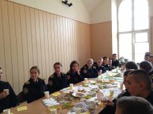 Курсанти Університету обговорили театральну виставу "Святомиколаївський вечір"