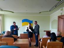  Яна Гончаренко посіла 3 місце у  ІІ турі Всеукраїнської студентської олімпіади