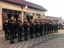 Урочиста зміна караулів Навчальної пожежно-рятувальної частини 