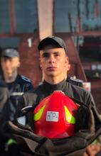 Урочиста зміна караулів Навчальної пожежно-рятувальної частини 