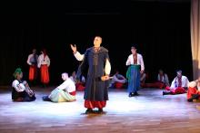 Курсанти Університету презентували глядачам жартівливу виставу "Пропала грамота"