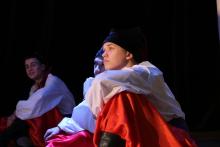 Курсанти Університету презентували глядачам жартівливу виставу "Пропала грамота"