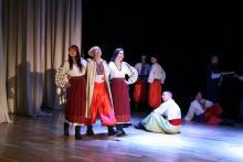 Курсанти Університету презентували глядачам жартівливу виставу "Пропала грамота"