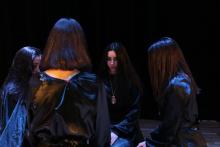 Курсанти Університету презентували глядачам жартівливу виставу "Пропала грамота"