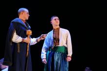 Курсанти Університету презентували глядачам жартівливу виставу "Пропала грамота"